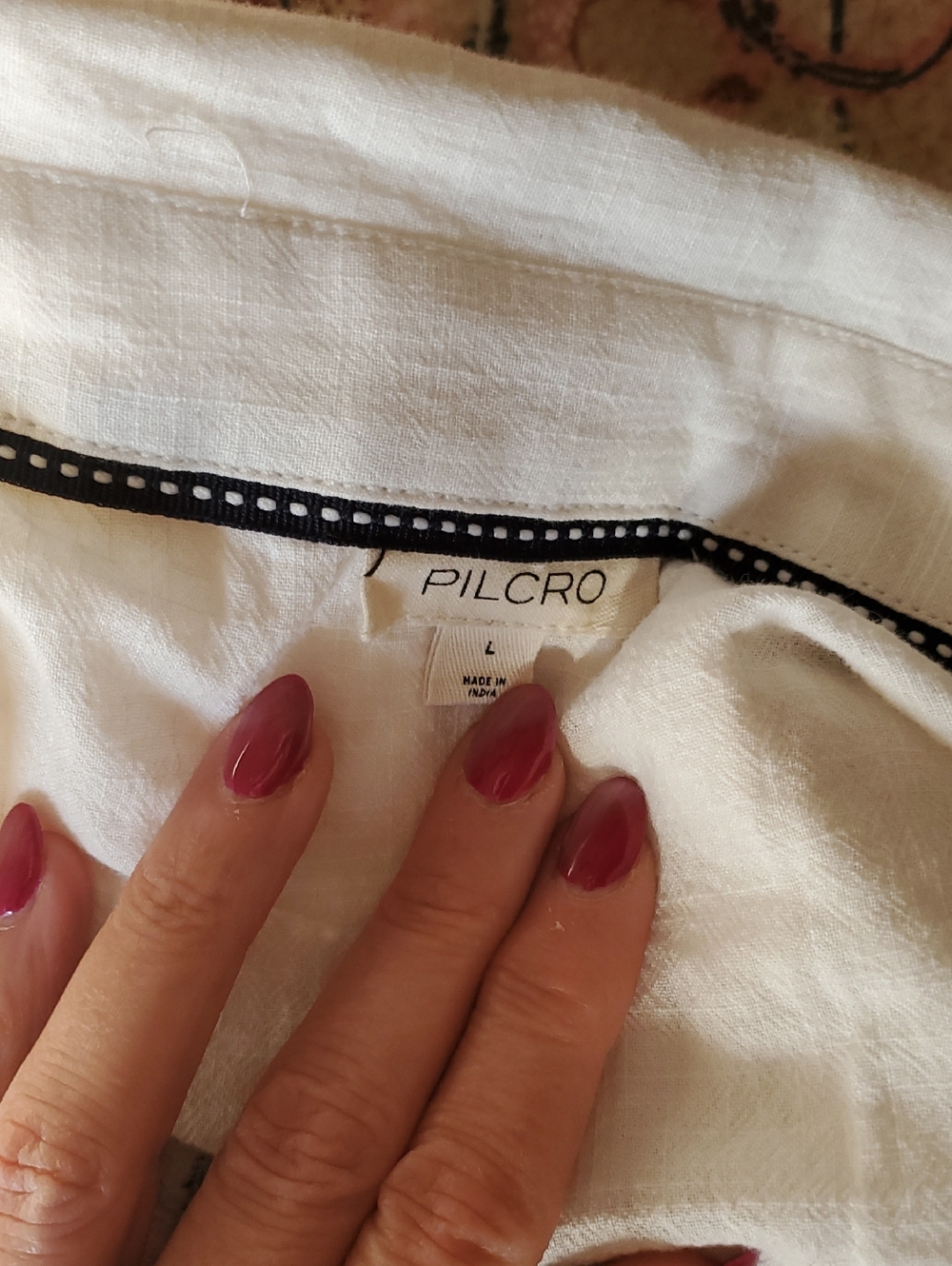Anthropologie Pilcro Reworked Corset Buttondown Shirt - Picture 8 of 11